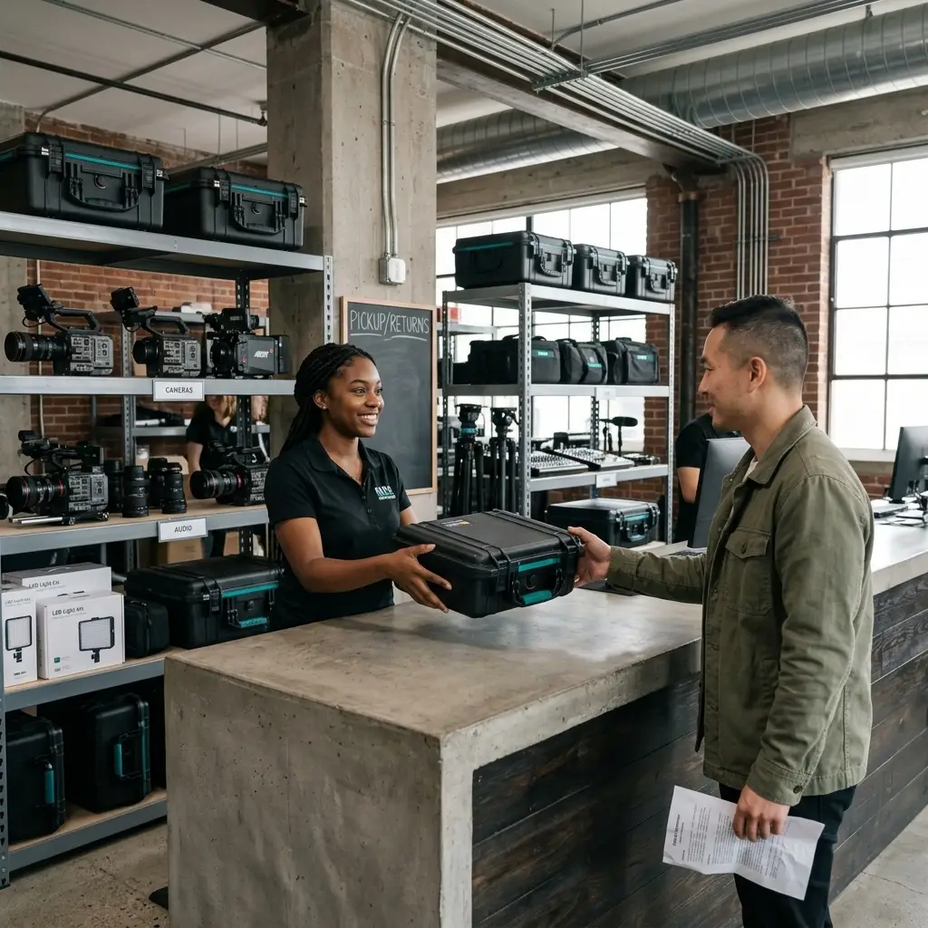 Equipment and gear rental with per-unit availability in Reservai